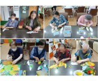 옥수수 꾸미기-인지미술 프로그램